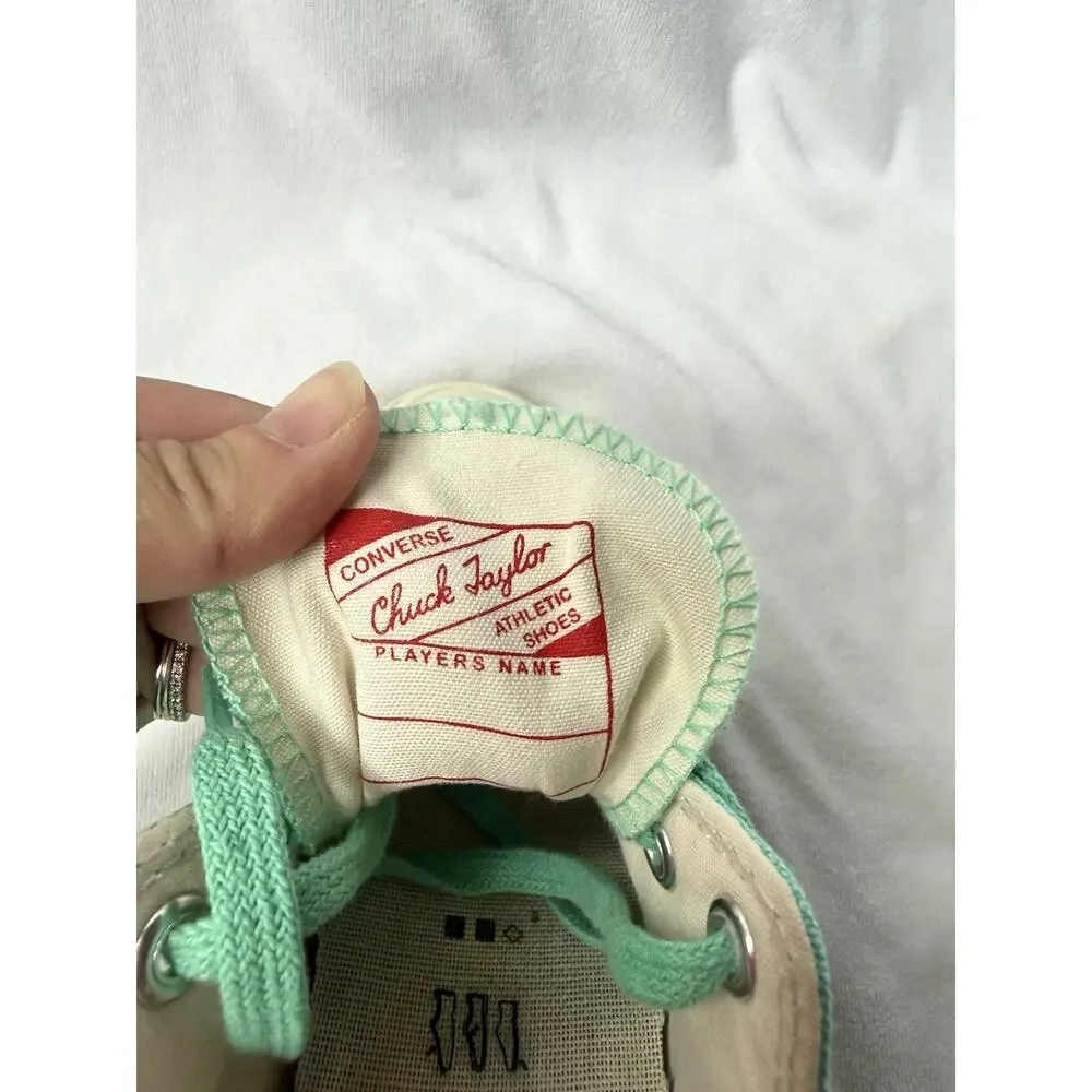 Converse Chuck Taylor 70 Low Top Peppermint Green Aqua Men’s 9 Women’s 11